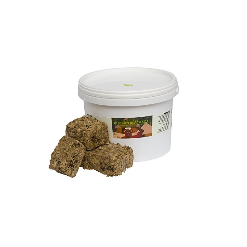 150g SheaDirect African Black Soap, traditionally made using Unrefined Shea