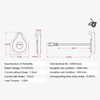 Bike Pedal Assist Sensor, Multifunctional 12 Magnets Dual Hall Electric