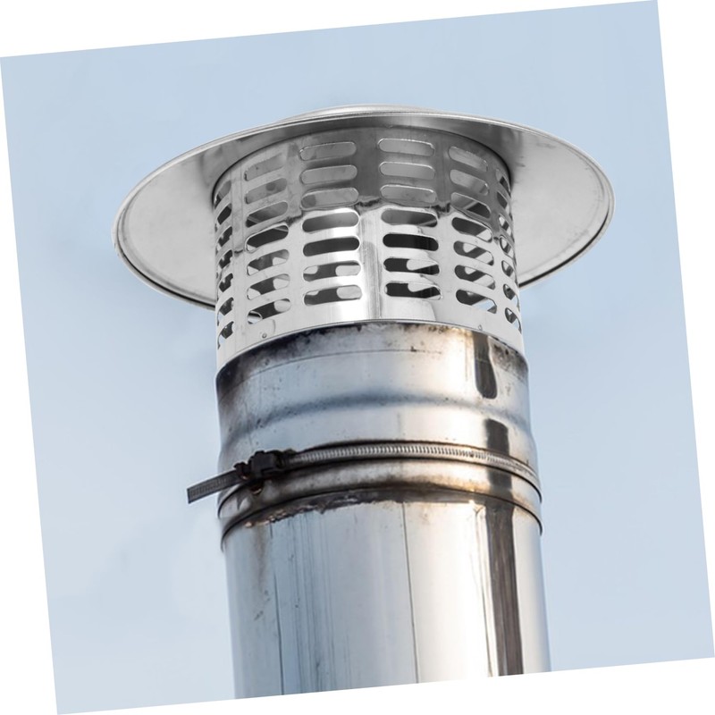 Mipcase Heavy Duty Stainless Steel Chimney Rainproof Roof Vent Cover