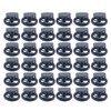 30pcs Metal Cord Lock End Toggle Double Hole Spring Stopper