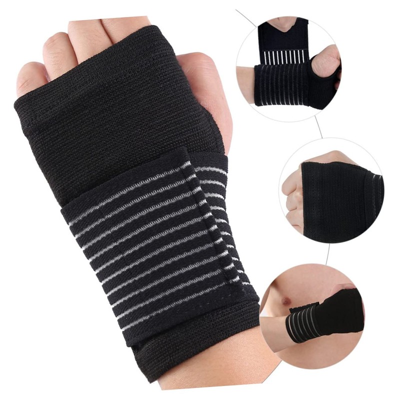 Healeved 4pcs Weightlifting Wrist Brace Comfortable Wrist Support for Sports
