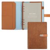 Skycase A5 Binder, A5 Ring Binder, A5 Refillable, PU Leather
