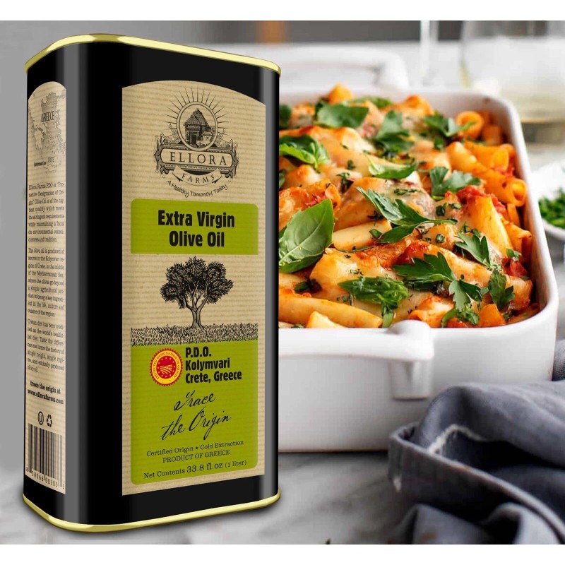 Ellora Farms, Greek Extra Virgin Olive Oil, Single Estate, 1