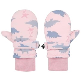 Toddler Mittens - Snow Waterproof Winter Gloves Lined Fleece for Boys & Girls