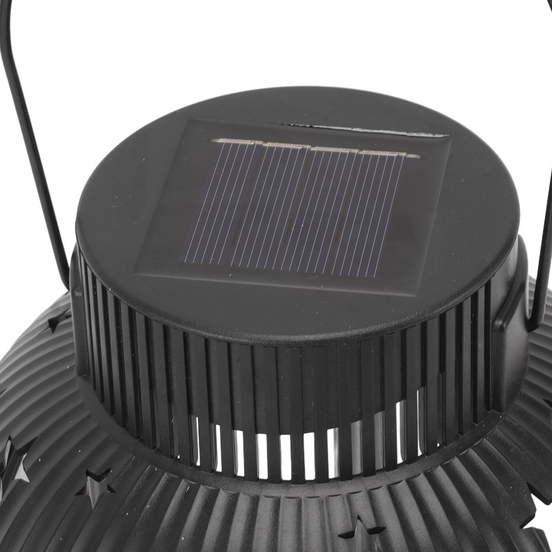 Solar Garden Lantern Outdoor Hanging Light Decorative Star Sun Solar