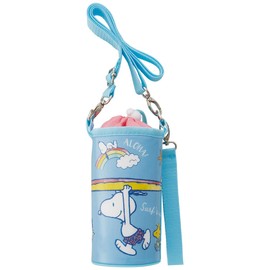 Skater PVPC6 Snoopy Summer Holiday Pet Bottle Case, Enamel, For Peanuts 16.9 fl oz (500 ml)