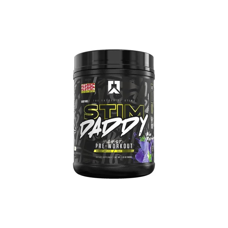 Ryse Pump Daddy 40 Serv Pre-entr Sabor Blue Raspberry Blue