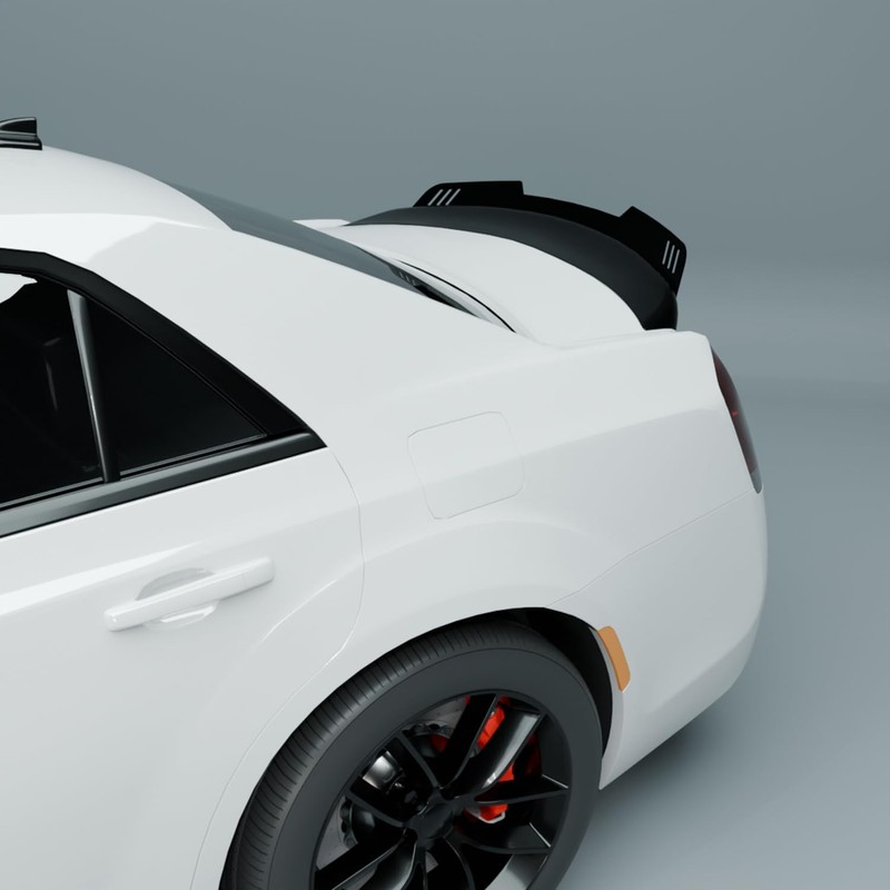MUTUSAISI Rear Trunk Lip Spoiler Wing Wickerbill Compatible with Chrysler