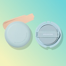 innisfree 이니스프리 노세범 파우더 쿠션 [21N] SPF35 PA++ 14g + 리필 14g