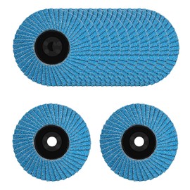 12 PCS Cutting Discs, 76mm Flap Discs, Angle Grinder Discs 80 Grit for Metal, Grinder Discs, Cutting For Cutting Metal Wood