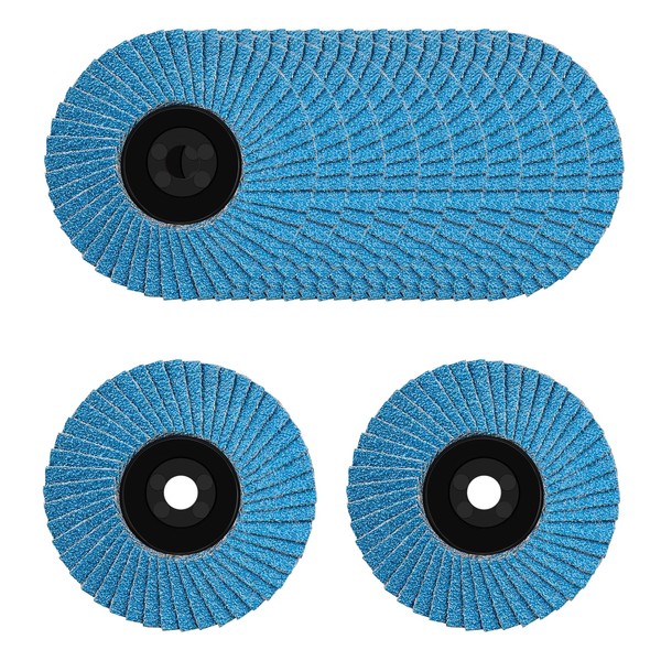 12 PCS Cutting Discs, 76mm Flap Discs, Angle Grinder Discs