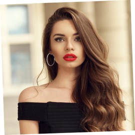 SAFIGLE Stainless Steel Earring for Women Mm Cubic Zirconia Hoop Earrings Fashion Daily