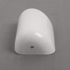 Anmire White Glass Bankers Lamp Shade Replacement Cover or Banker's