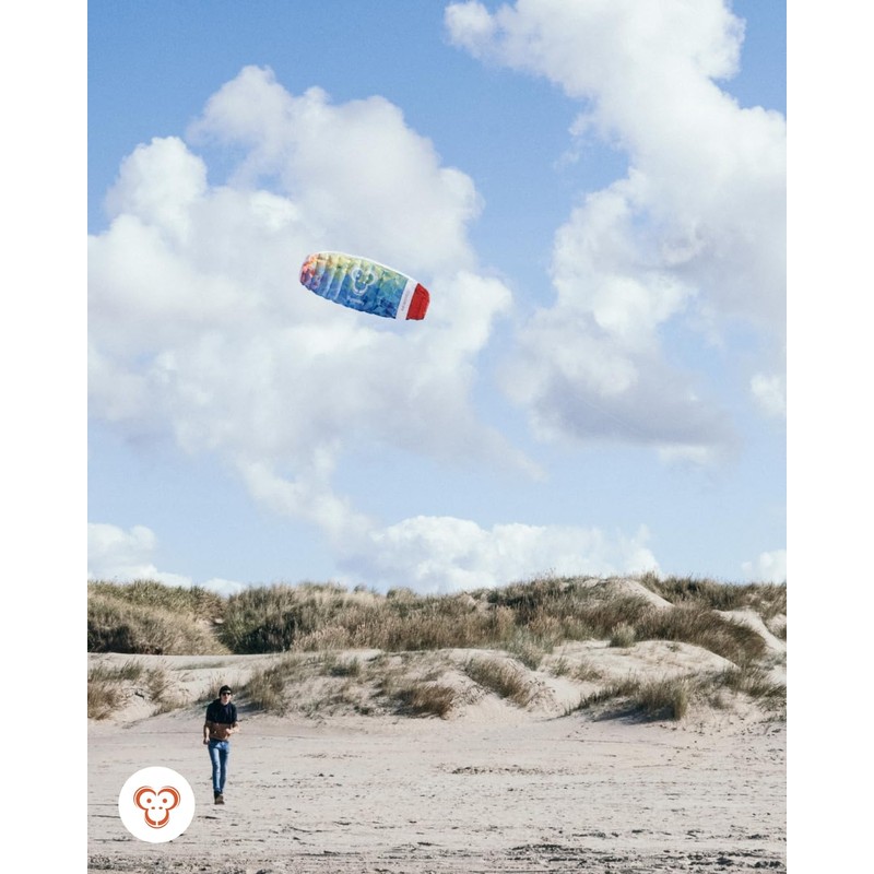 Skymonkey Airtwister 1.3 Parafoil Kite incl. Carrying Bag and Flight