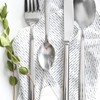 Argon Tableware Tondo Stainless Steel Dessert Spoons - 21cm -