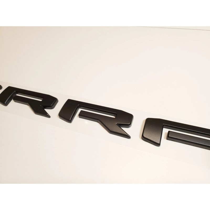 GMC 2PCS Matte Black Rear Tailgate SIERRA SLT Emblem GMC