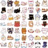 50 PCS Cute Cat Stickers Cartoon Kawaii Cat Stickers for