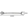 TONE Ratchet Glasses Wrench RM-10 Double Side Width 0.4 inches