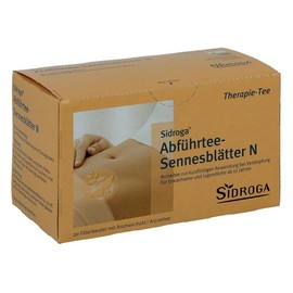 SIDROGA Laxation Tea Senna Leaves N Filter Bag 20 x 1.0 g