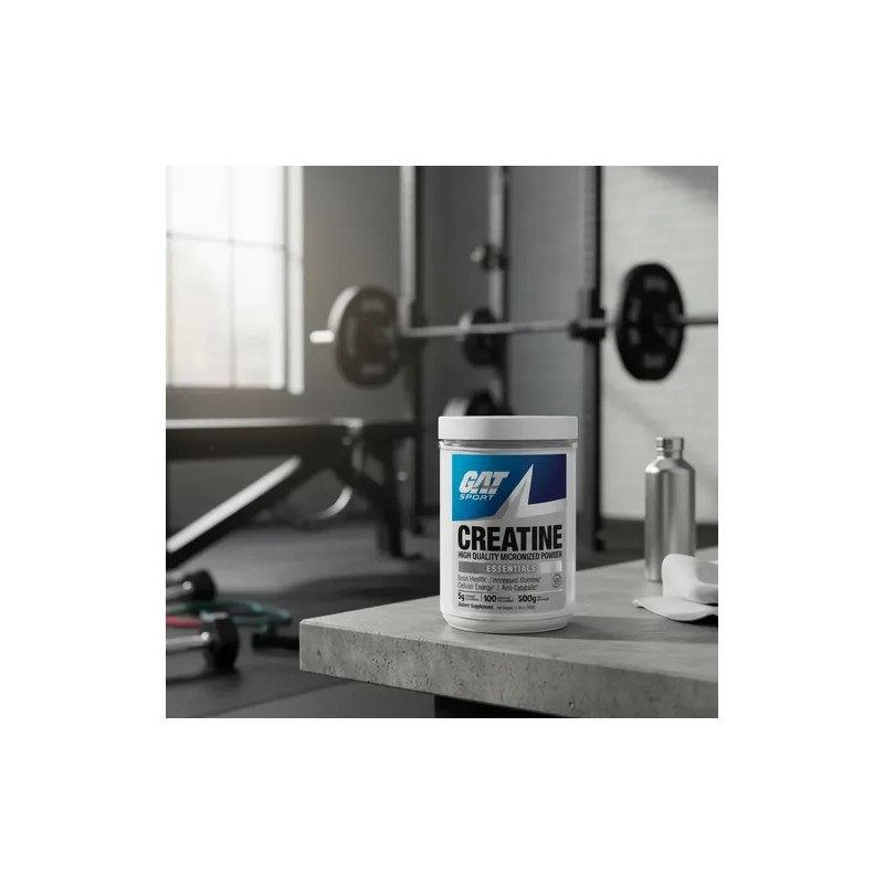 Creatina Gat Sport 500g Monohidratada - 100 Servicios