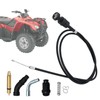 Vkinman 17950-HN0-A12 Carburetor Choke Cable and Starter Valve Plunger Kit