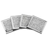 PRESTINE Glamorous & Glitzy Set of 4 Crushed Crystal Coasters