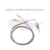 GlowShift Replacement Exhaust Gas Temperature EGT Probe 1/8-27 NPT Thread
