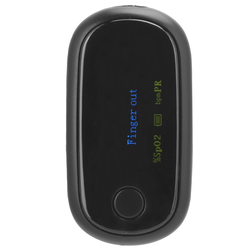 Fingertip Pulse Oximeter Rechargeable Blood Oxygen Saturation Monitor with Digital