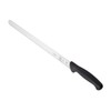 Mercer Culinary M23112 Millennia Black Handle, 12-Inch Wavy Edge, Slicer