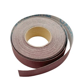 320 Grit Sandpaper Rolls 2.5 cm x 8 m Sandpaper Aluminium Oxide Sandpaper Roll Emery Cloth for Wooden Furniture Finishing Metal Grinding Automotive Polishing