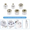 Dermabrasion Replacement Tips, 6 pcs Diamond Accessories for Diamond MachineTool,