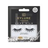 Eylure Luxe Silk Accent Radient False Eyelash, Black, Reusable, 1