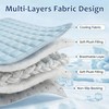 Cooling Mat for Dogs，44"X32" Extra Large Pet Pad，Q-Max>0.5 Rapid Cooling