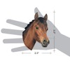 Paper House Productions 3.5" x 2.5" Die-Cut Horse Head Shaped