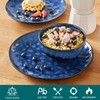 vancasso Starry 12 Pieces Dinnerware Set, Plates and Bowls Set