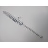 12-Inch Long Expendable and Reversible Pullout Closet Wardrobe Valet Rod