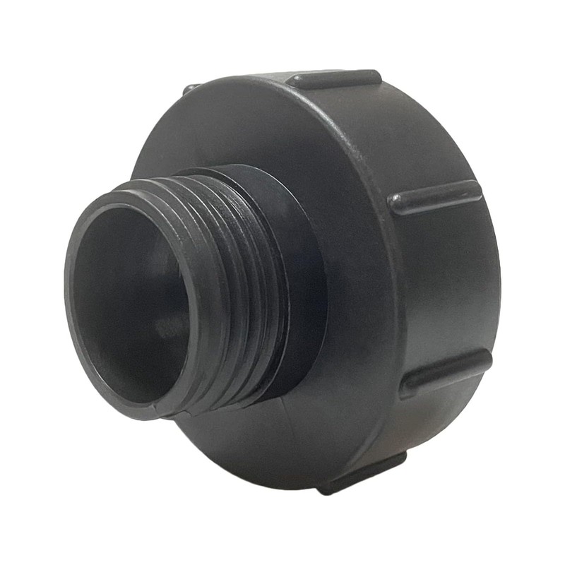 IBC Tank Adapter S100x8 zu S60x6, 100mm auf 60mm Grobgewinde,