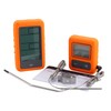 Wireless Meat Thermometer with 2 Probes 328Ft Long Range LCD