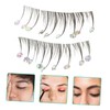 minkissy False Eyelashes in Bulk Pcs Cosplay Lashes Rhinestones Natural