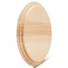 Round Wooden Discs 5 inch, Pack of 2 Unfinished Wood