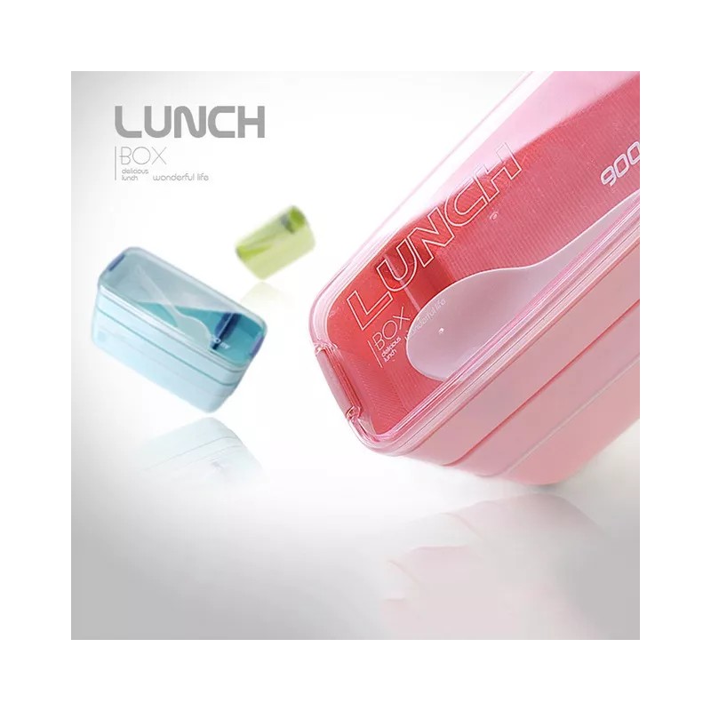 CL Lonchera Contenedora De Alimentos 3 En 1 Lunch Box
