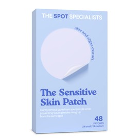 The Sensitive Skin Patch (48 Patches) | Bespoke Formula Pimple Patches for Face | Clear Skin, Gentle Touch | Results After 6 Hours | Strategically Curated Ingredients | Created By Dermatologists