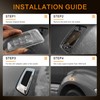 litzland Sequential Amber LED Turn Signal Lights Side Marker Lights