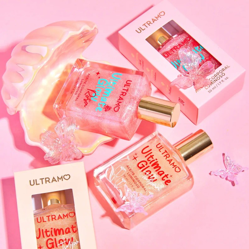 Iluminador Líquido Hidratante Ultramo Glow Oil Luminoso