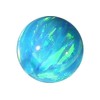 Piercingline® Synthetic Opal Screw Ball with Surgical Steel Thread