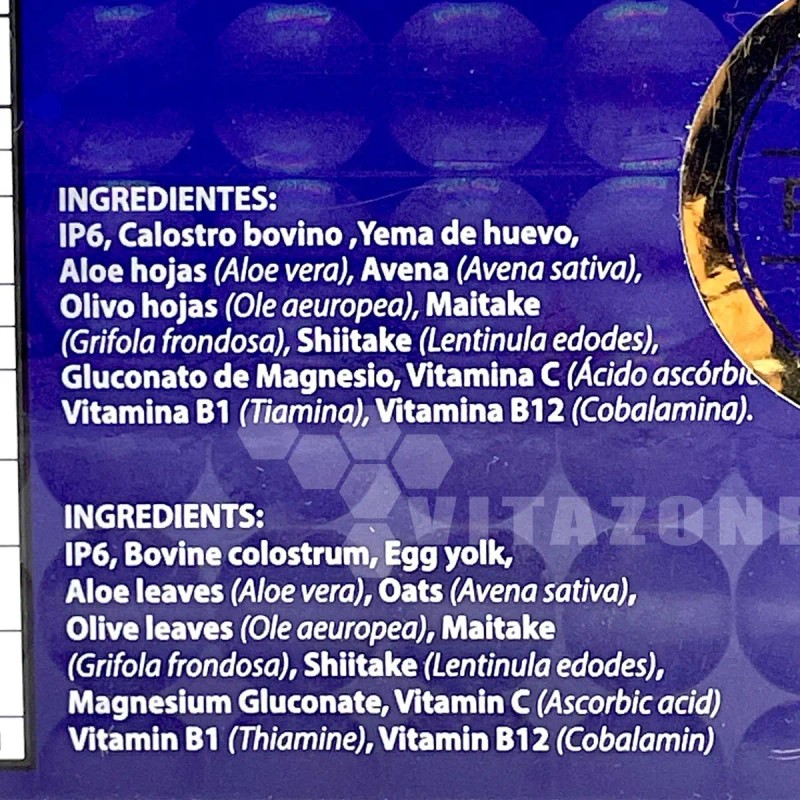 Suplemento Cápsulas Biogear Immuneft Factor Transferencia Caja