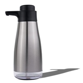 AIKE 식기 및 손 비누용 AIKE 15fl.oz 스테인리스 스틸 액체 비누 디스펜서 [15 oz] [Anti-fingerprint Black Coating] AIKE 15fl.oz Stainless Steel Liquid Soap Dispenser for Dishes and Hands [15 oz] [Anti-fingerprint Black Coating]
