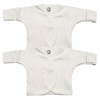 Junior Joy Baby Wrap Over Vests Newborn - 2 Pack,