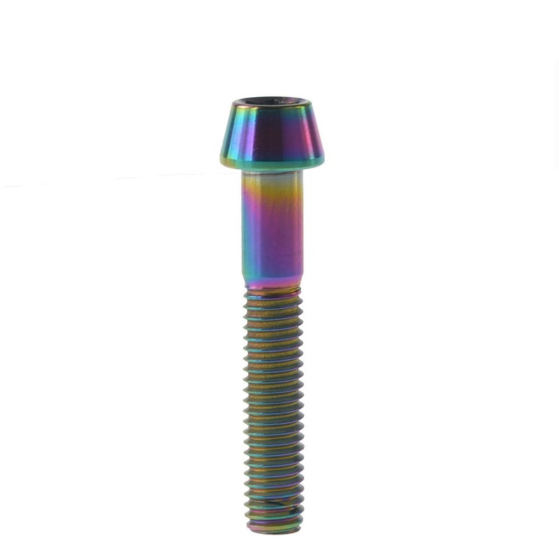 Dingtai 1pcs M6X35m Titanium Bike Headset Bolts and 6pcs M5x16