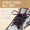 Stepace Round Boot Laces (2 Pairs) 4.5 mm Heavy Duty